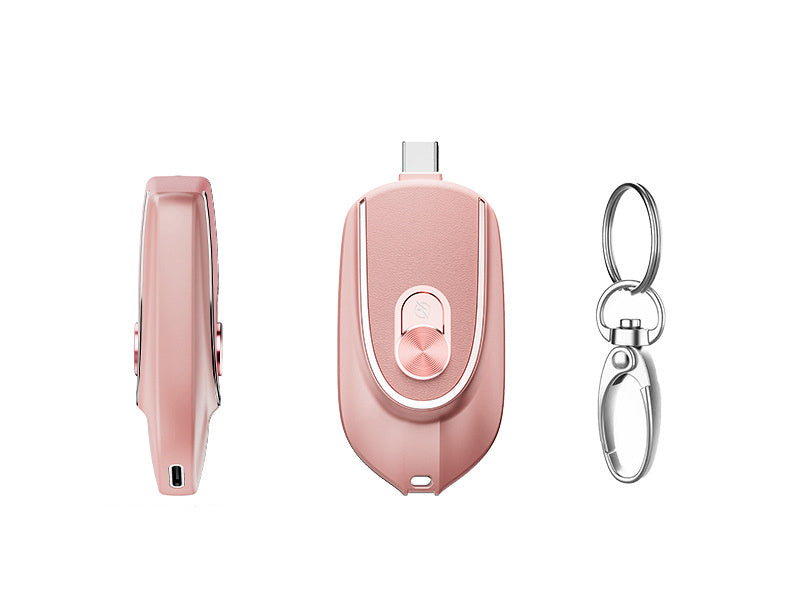 2 In 1 Mini Keychain Power Bank