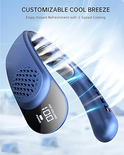 MSCOOL™ Neck Fan with LED Display