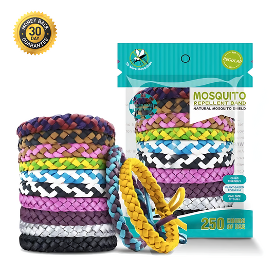 BugShield™ Mosquito Repellent Band - 12 Pack